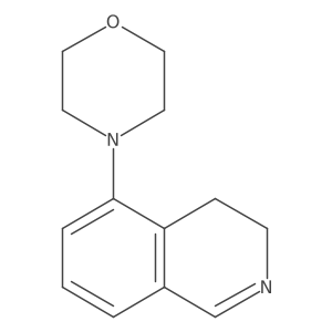 3,4-Dihydro-5-morpholinoisoquinoline Structure