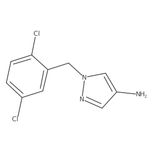 1-(2,5-Dichlorobenzyl)-1h-pyrazol-4-amine Structure
