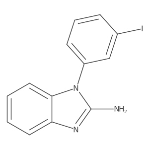 Amino-1-(3-iodophenyl)-benzimidazole结构式