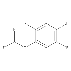 1-(Difluoromethoxy)-4,5-difluoro-2-methylbenzene Structure