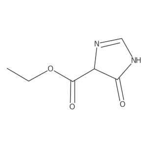 ethyl 5-oxo-4,5-dihydro-1H-imidazole-4-carboxylate结构式