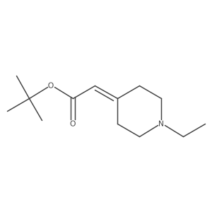 Tert-butyl 2-(1-ethylpiperidin-4-ylidene)acetate Structure