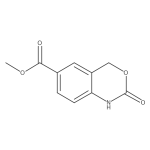Methyl 2-oxo-1,4-dihydro-2H-benzo[d][1,3]oxazine-6-carboxylate结构式