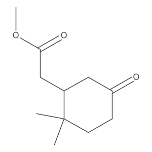 Methyl 2-(2,2-dimethyl-5-oxocyclohexyl)acetate结构式