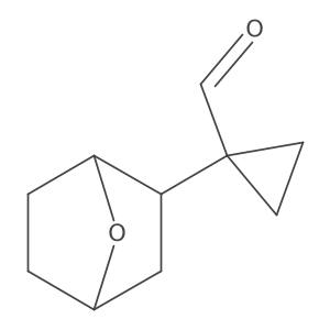 1-{7-Oxabicyclo[2.2.1]heptan-2-yl}cyclopropane-1-carbaldehyde结构式