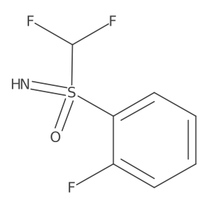 Difluoromethyl-(2-fluorophenyl)-imino-oxo-lambda6-sulfane结构式