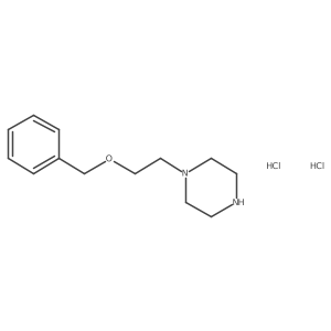 1-(2-(Benzyloxy)ethyl)piperazine dihydrochloride Structure