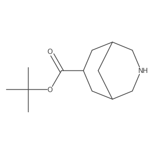 Tert-butyl 3-azabicyclo[3.3.1]nonane-7-carboxylate Structure