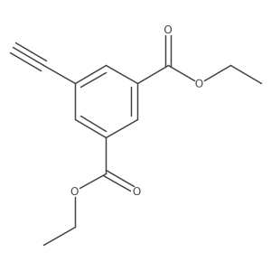 Diethyl 5-ethynylisophthalate结构式