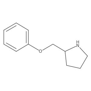 2-(Phenoxymethyl)pyrrolidine结构式