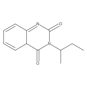 3-butan-2-yl-4aH-quinazoline-2,4-dione结构式