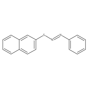 2-(Phenylazothio)naphthalene Structure
