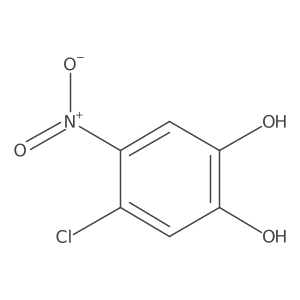 4-Chloro-5-nitrocatechol结构式