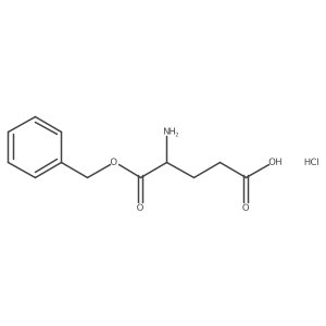 H-D-Glu-Obzl.HCl Structure