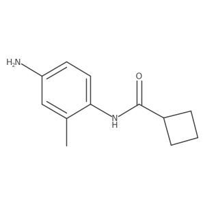 N-(4-Amino-2-methylphenyl)cyclobutanecarboxamide Structure