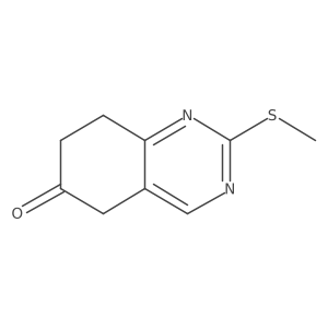 5,6,7,8-Tetrahydro-2-methylthio-6-quinazolinone结构式
