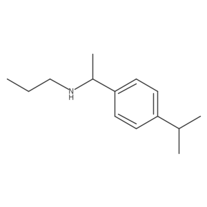 {1-[4-(Propan-2-yl)phenyl]ethyl}(propyl)amine Structure