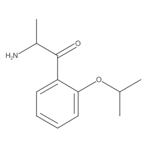 2-Amino-1-[2-(propan-2-yloxy)phenyl]propan-1-one Structure