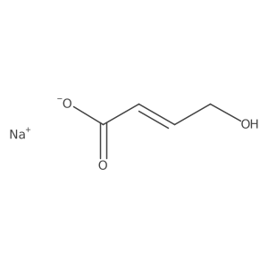 Sodium 4-hydroxybut-2-enoate结构式