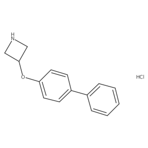 3-([1,1'-Biphenyl]-4-yloxy)azetidine hydrochloride Structure