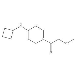 1-(4-(Cyclobutylamino)piperidin-1-yl)-2-methoxyethan-1-one Structure