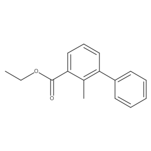 Ethyl 2-methyl-[1,1'-biphenyl]-3-carboxylate Structure