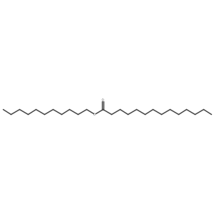 Undecyl tetradecanoate Structure