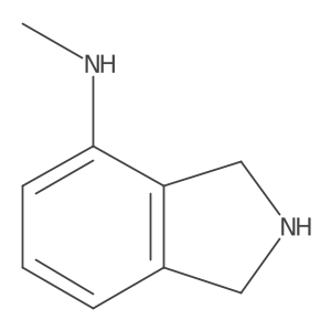 N-Methyl-2,3-dihydro-1H-isoindol-4-amine Structure