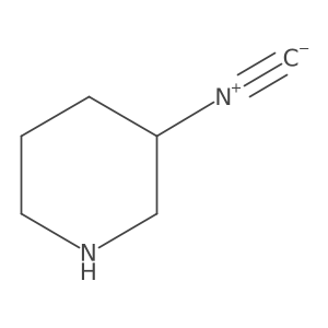 (3R)-3-isocyanopiperidine Structure