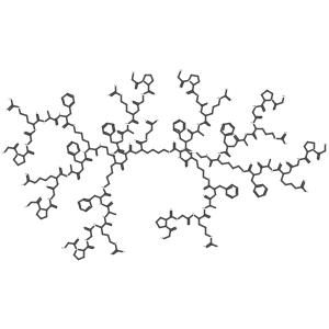 (GPGRAF)8-(K4)-(K2)-K-betaA结构式