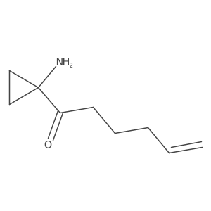 1-(1-Aminocyclopropyl)hex-5-en-1-one Structure