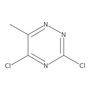 3,5-Dichloro-6-methyl-1,2,4-triazine Structure
