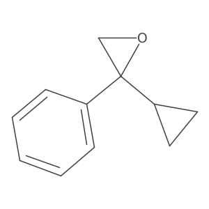 2-Cyclopropyl-2-phenyloxirane Structure