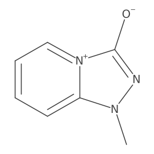 1,2,4-Triazolo[4,3-a]pyridinium, 1-methyl-3-oxo-, inner salt结构式