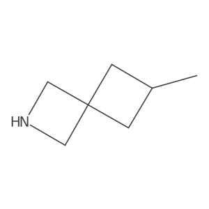 6-Methyl-2-azaspiro[3.3]heptane结构式