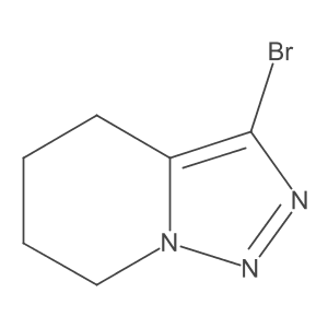 3-bromo-4H,5H,6H,7H-[1,2,3]triazolo[1,5-a]pyridine Structure