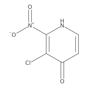 3-Chloro-2-nitropyridin-4-ol Structure