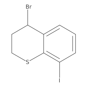 4-Bromo-8-iodothiochroman Structure