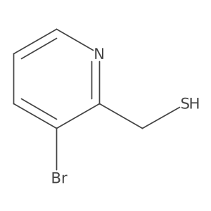 (3-Bromopyridin-2-yl)methanethiol结构式