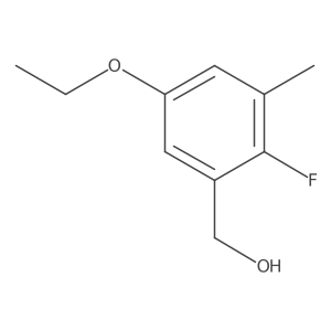 Benzenemethanol, 5-ethoxy-2-fluoro-3-methyl-结构式