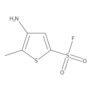4-Amino-5-methylthiophene-2-sulfonyl fluoride Structure