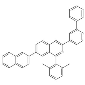 2-([1,1'-Biphenyl]-3-yl)-4-(2,6-dimethylphenyl)-6-(naphthalen-2-yl)quinazoline Structure