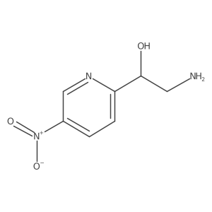 (1S)-2-amino-1-(5-nitropyridin-2-yl)ethan-1-ol Structure