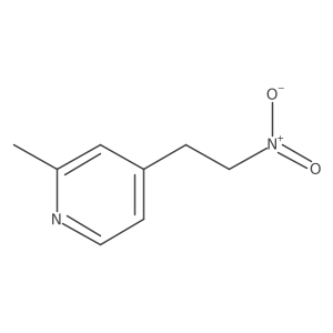 2-Methyl-4-(2-nitroethyl)pyridine Structure