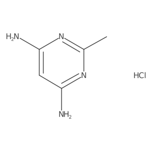 2-Methylpyrimidine-4,6-diamine hydrochloride Structure