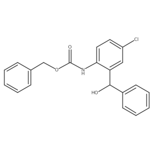 benzyl N-{4-chloro-2-[hydroxy(phenyl)methyl]phenyl}carbamate Structure