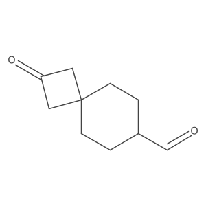 2-Oxospiro[3.5]nonane-7-carbaldehyde Structure
