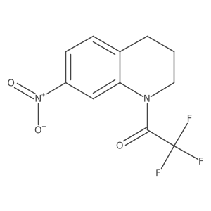 7-Nitro-1-trifluoroacetyl-1,2,3,4-tetrahydroquinoline Structure