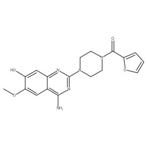Prazosin metabolite M6结构式