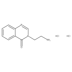 3-(2-Aminoethyl)-3,4-dihydroquinazolin-4-one dihydrochloride结构式